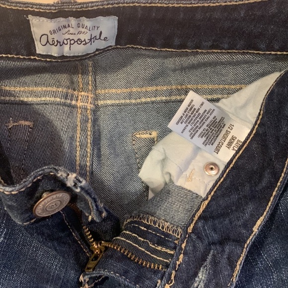 Aeropostale Bayla Skinny Jeans Size 1/2 Short - Picture 5 of 11